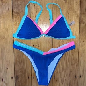 Shein multicolored bathing suit